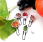 Preview: herbstliche Planner Clips - ITH-Stickdatei