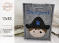 Preview: Impfpasshülle Pirat - ITH-Stickdatei