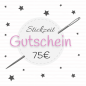 Preview: Gutschein 75 €
