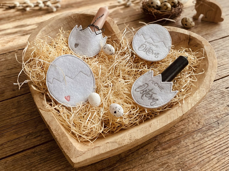 Preview: OsterEi Wunscherfüller Bestecktasche - ITH-Stickdatei