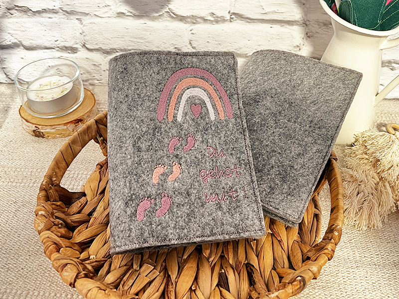 Preview: Du gehst mit - Regenbogen - Gotteslobhülle Vollstick