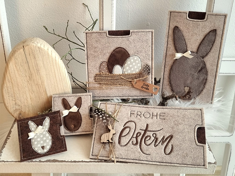 Preview: Schokohüllen Ostern - ITH-Stickdatei