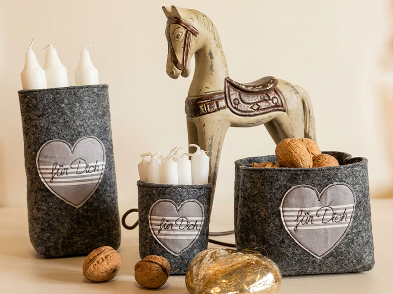 Preview: Filz Utensilo - für Dich - ITH-Stickdatei