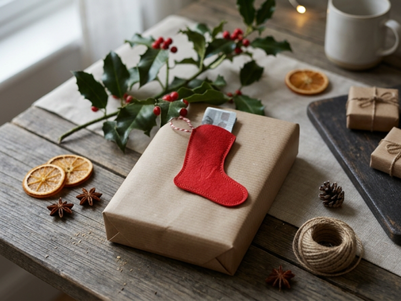 Preview: Nikolausstiefel aus Filz - ITH-Stickdatei
