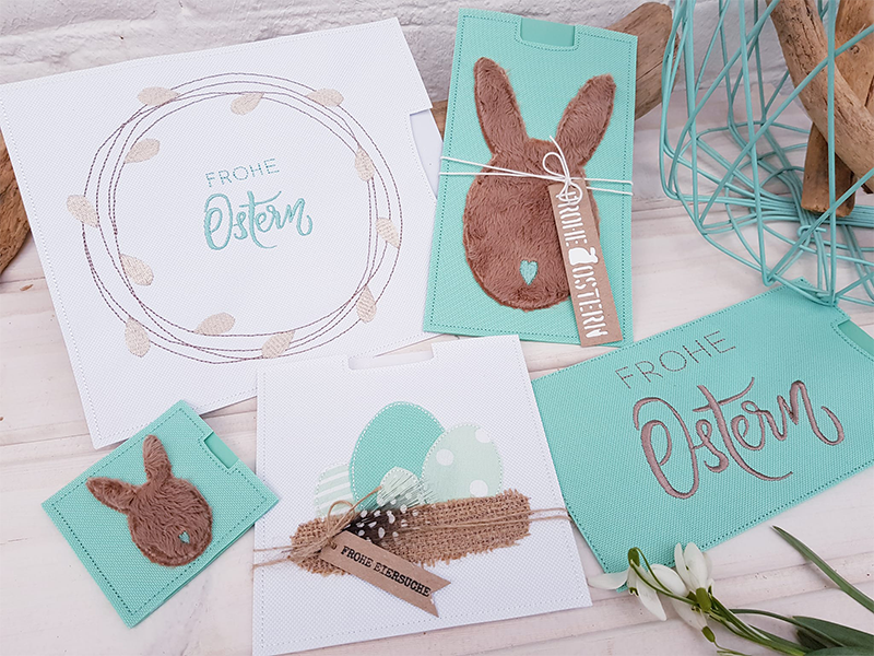 Preview: Schokohüllen Ostern - ITH-Stickdatei