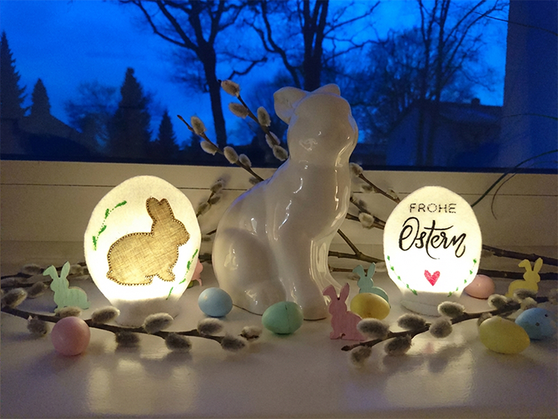 Preview: Teelichtcover Ostern - ITH-Stickdatei