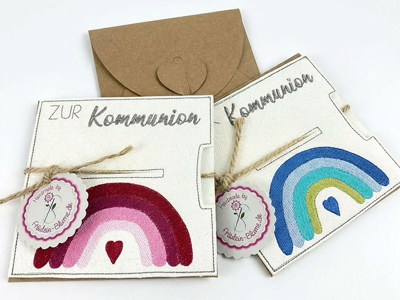 Preview: Christliche Schokoladenhüllen für Gutscheinkarten - ITH-Stickdatei