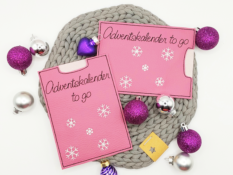 Blanko Adventskalender to go - ITH-Stickdatei