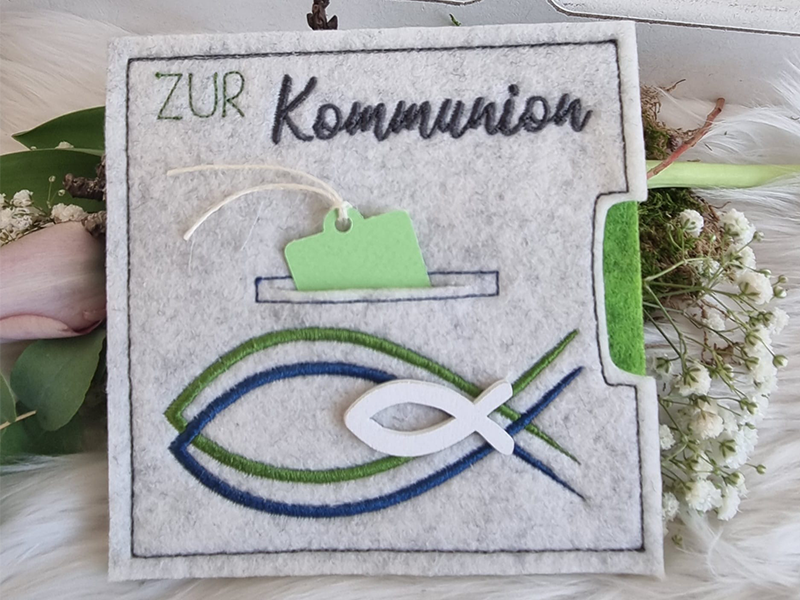 Christliche Schokoladenhüllen für Gutscheinkarten - ITH-Stickdatei