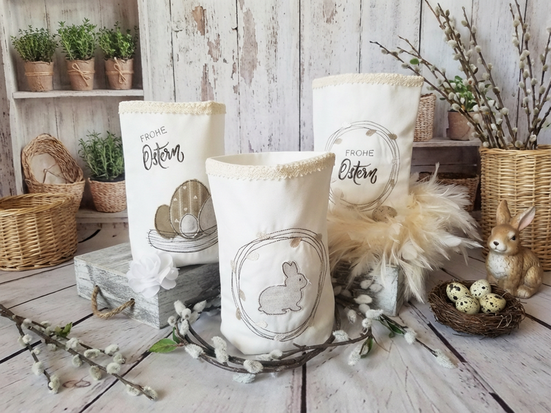 Oster Set - doodle Stickdatei