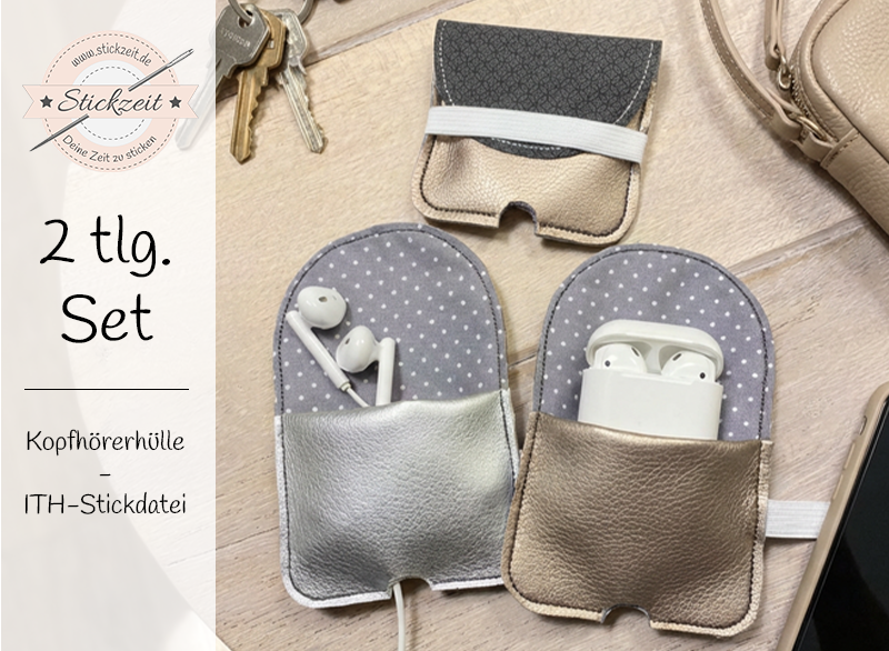 Kopfhörerhülle - ITH-Stickdatei