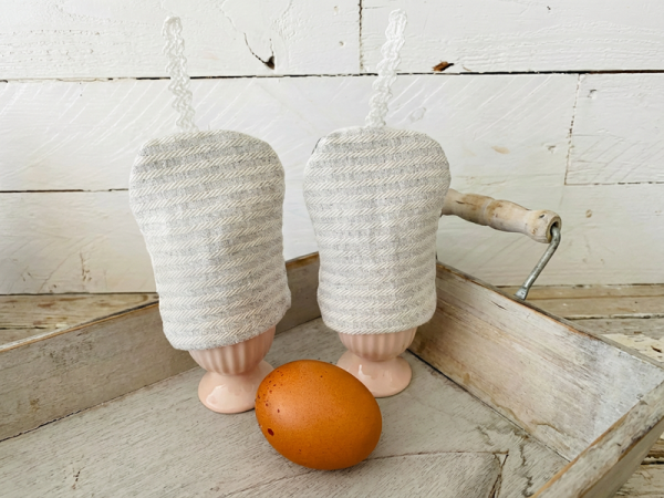 Blanko Eierwärmer aus Stoff - ITH-Stickdatei