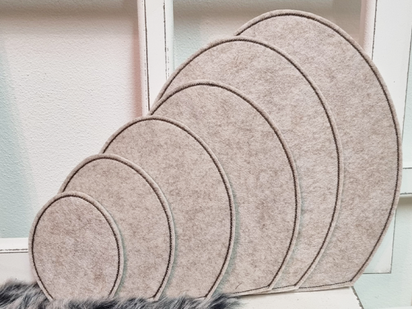 Blanko OsterEier - ITH-Stickdatei