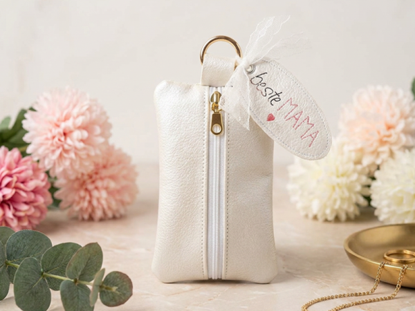 Muttertag Vatertag Schriftzüge - redwork Stickdatei