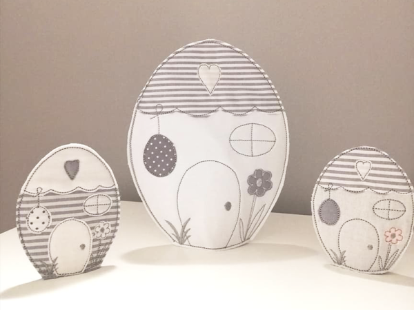 Eierhäuschen Stabdatei - ITH-Stickdatei