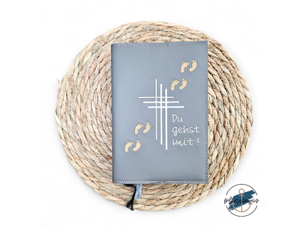 Du gehst mit - Kreuze - Gotteslobhülle Vollstick
