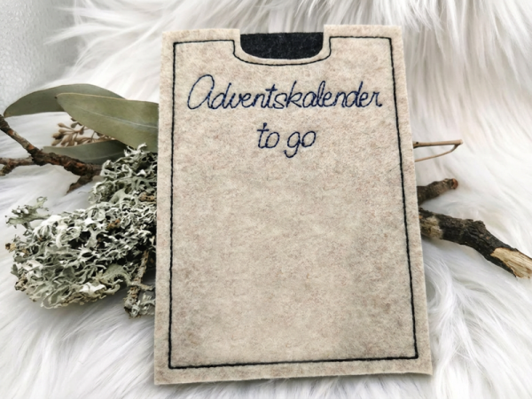 Blanko Adventskalender to go - ITH-Stickdatei