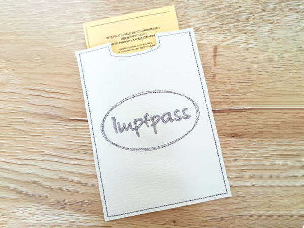 Impfpasshüllen Set - ITH-Stickdatei