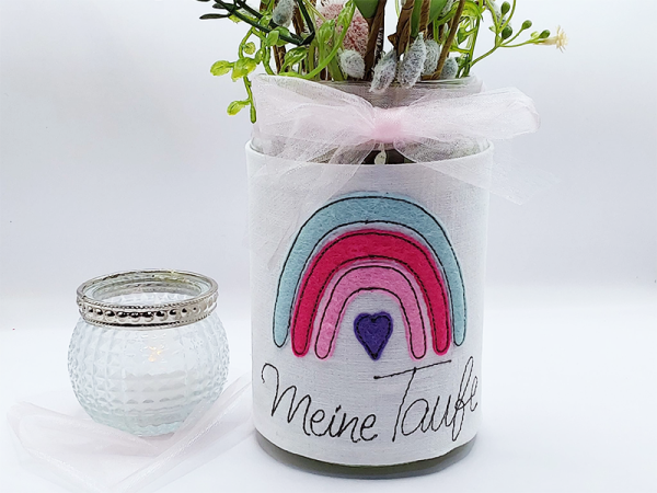 christliche Symbole - doodle Stickdatei