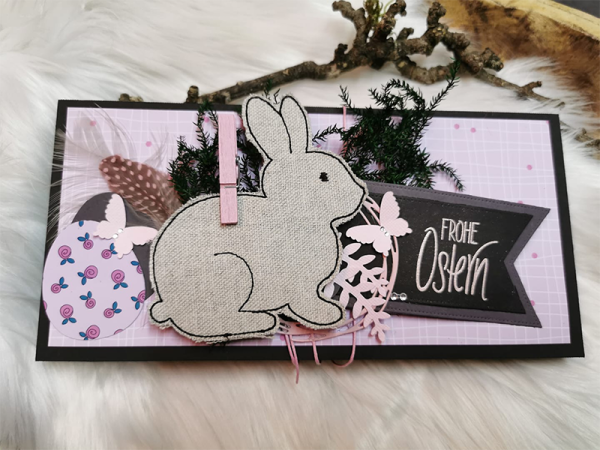 Hase Stabdatei Klötzchendatei - ITH-Stickdatei