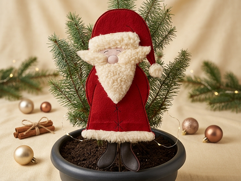 Weihnachtsmann Stabdatei - ITH-Stickdatei