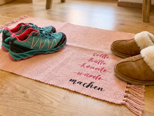 Sollte hätte könnte würde machen Spruch - Stickdatei