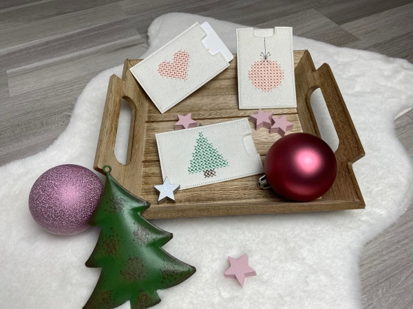 Weihnachts Set - Kreuzstich