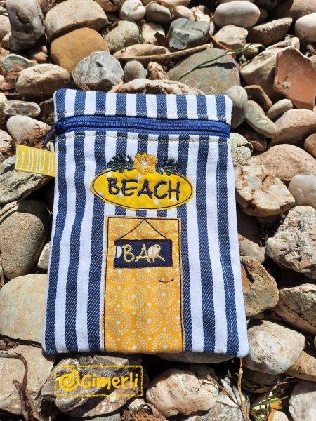 Tasche BeachBar- ITH-Stickdatei