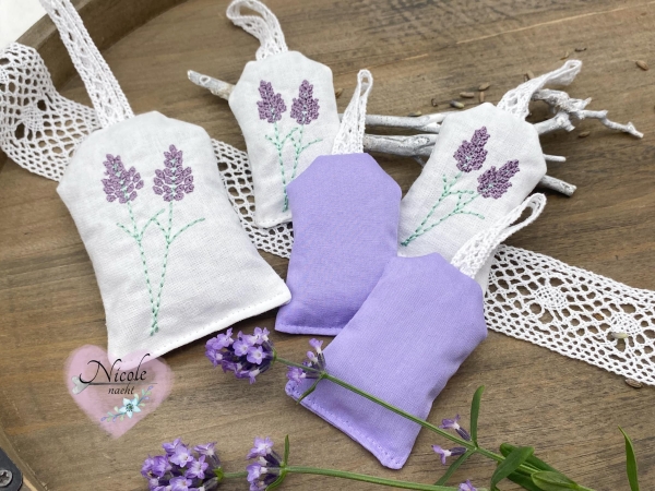 Duftsäckchen Lavendel - ITH-Stickdatei