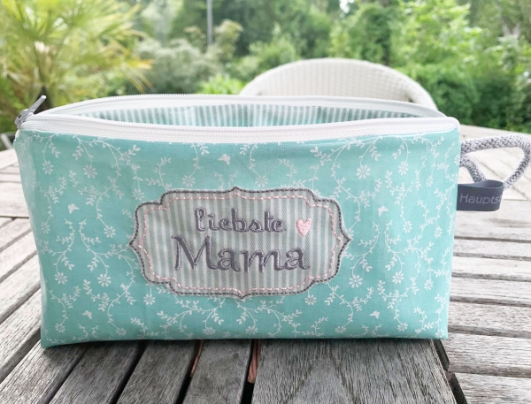 Blanko Vintage Rahmen - doodle Stickdatei