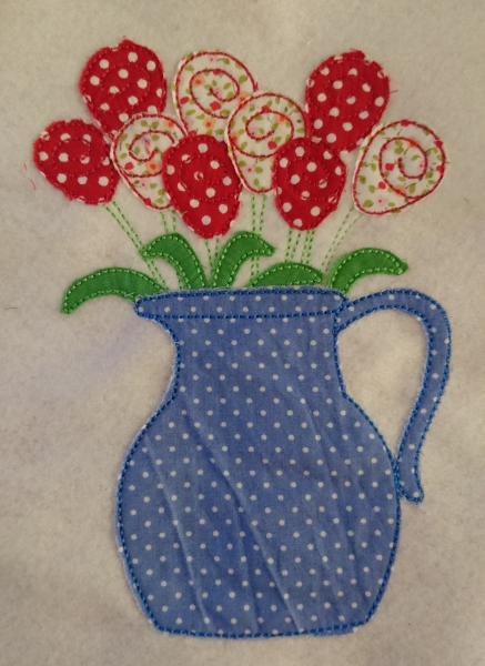 Blumenvase - doodle