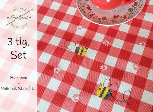 Bienchen - Stickdatei Vollstick