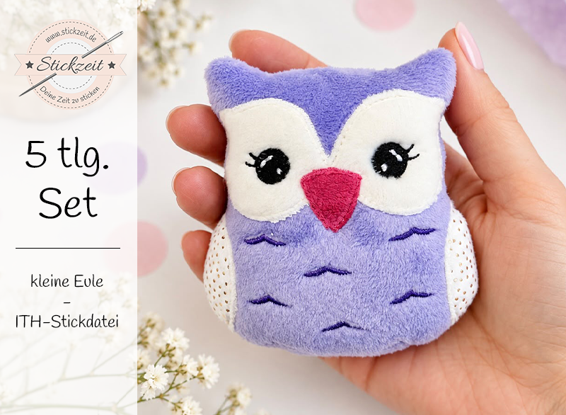 kleine Eule - ITH-Stickdatei