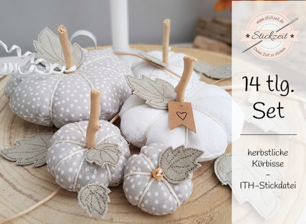 Kürbis - ITH-Stickdatei