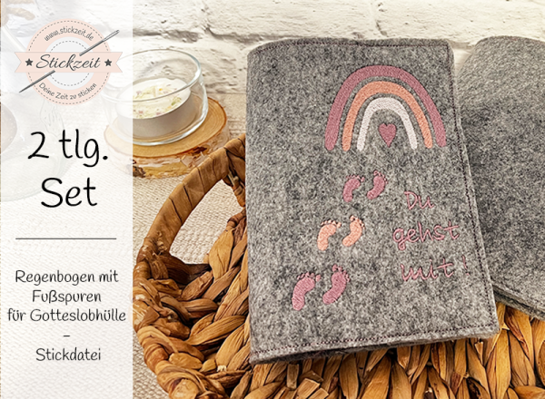 Du gehst mit - Regenbogen - Gotteslobhülle Vollstick